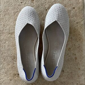 Rothy's Women's cream Knit Flats